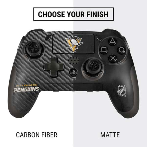 NHL Pittsburgh Penguins Distressed PlayStation Scuf Vantage 2 Controller Skin